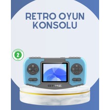 TKÇ Çocuklara Özel Retro Oyun Konsolu Portatif Eğlence Cihazı