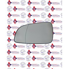 Aysan-Be Opel Astra-H 2004-2009 Kör Nokta Çizgili Isıtmalı Üniteli Ayna Camı Sol Taraf (Dar Tip)