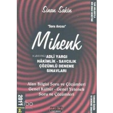 Adalet Yayınevi Mihenk - Adli Yargı, Hakimlik-Savcılık, Çözümlü Deneme Sınavları