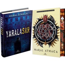 Ephesus Yayınları Yaralasar 1 Ciltli ve Medusa'nın Ölü Kumları 2 Ciltli Yan Boyalı (Maral Atmaca) 2li Set
