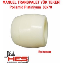 Poliamid Platiniyum Rulmansız Transpalettekeri