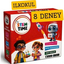 Oscar Stem Time Ilkokul Deney Seti Kutu Içeriği (8 Deney)