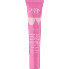 Ultra Violette Sheen Screen™ Spf 50 Last Bite - Nemlendirici Güneş Korumalı Dudak Balsamı Silk Pillow 15 G