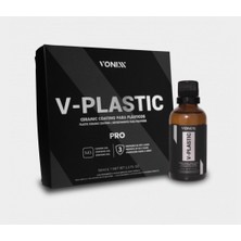 Vonixx V-Plastıc Pro Ceramic Coating – Trim ve Plastik Seramik Kaplama Kiti 50ML