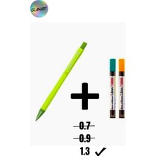 Glanart 1.3 mm Uçlu Kalem ve 2 Paket 1.3  mm Uç Seti Mikro