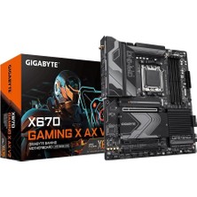 Gigabyte X670 Gaming x Ax V2 Amd Am5 Ddr5 Atx Anakart - Outlet