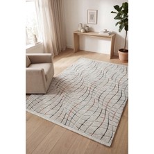 Colore Home Sunset Renkli Dokuma Gri Renk Halı Multi Kesme Yolluk Renkli Dört Mevsim Halı