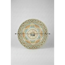 6'lı Toledo Pasta Tabağı 17CM Dijital Celest Rinart