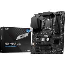 MSI Msı Pro Z790-S Wi-Fi Intel LGA1700 Ddr5 Atx Anakart Teşhir