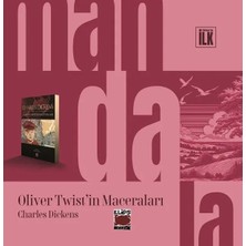 Elips Kitap Mandala Dünyası Oliver Twist'in Maceraları (Büyükler Için Boyama)