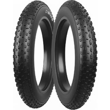 Compass 20X4.00 3 mm Zırhlı Dişli Dayanıklı Fat Bike Bisiklet Dış Lastiği x 2 Adet