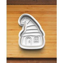 Hobist Masal Evi Gnome Evleri Kurabiye Kalıbı ve Şeker Hamuru Kalıbı