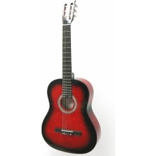 Segah Tasarım Segah Klasik Gitar, Kırmızı, 4/4