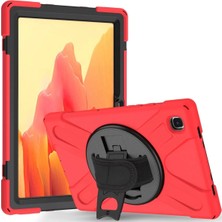 Durukar®  Samsung Galaxy T500 Tab A7 10.4 Kılıf Amazing Tablet Kapak - Kırmızı