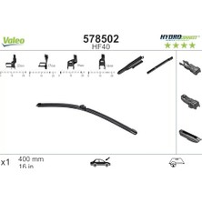 Skygo Valeo Hydroconnect Silecek Bmw X1 F48 (2014-2022), C4 x (2022 ve Sonrası), Egea (2020 ve Sonrası) (400 Mm) 578502