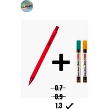 Glanart 1.3 mm Uçlu Kalem ve 2 Paket 1.3  mm Uç Seti Mikro