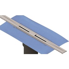 Skygo V- Clear-Cut 5701677 Duş Kanalı, Çıkışlı, 60 Cm, Mat Krom