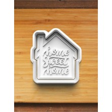 Hobist Home Sweet Home Ev Kurabiye Kalıbı ve Şeker Hamuru Kalıbı