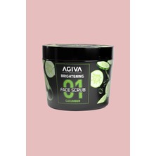 Agiva 300 ml Salatalık Özlü Yüz Peeling Cilt İçin Beyazlatıcı ve Ferahlatıcı Etki