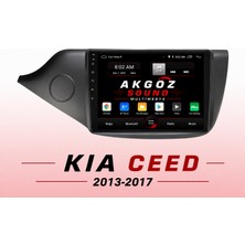 GÖZA-X Kıa Ceed 2013-2017 Multimedya Çerçevesi 9 Inç Soketleri Içinde