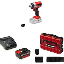 Skygo Te-Cw 18LI Bl Brushless - Solo, Kömürsüz Akülü Darbeli Somun Sıkma+ 18V 4, 0 Ah Pxc Starter Kit (Başlangıç Seti)+ E- Organizerli Taşıma ve Saklama Çantası++