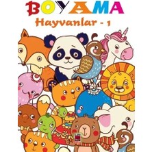 Elips Kitap Boyama Hayvanlar 1