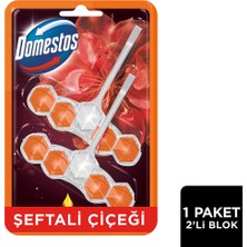 Domestos Wc Blok Şeftali Çiçeği 2 x 50 gr