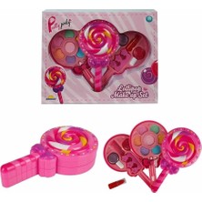 Yalçınöz Store Lolipop Şekilli 2 Katlı Makyaj Güzellik Seti
