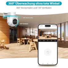 Skygo P3B-PV 3mp Dış Mekan Sabit Odaklı Wi-Fi Pan & Tilt Ağ Kamerası