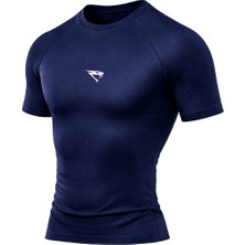 Gym Viper Compression Lacivert Siyah Tişört