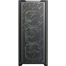 Skygo Bitfenix Sepii 850W 80+ Bronze Psu 4X120MM Frgb Fan Atx Temperli Cam Siyah Gaming (Oyuncu) Kasa