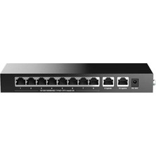 Skygo H3C -BS210T-P|POE Anahtarı 8 Gigabit Bağlantı Noktası + 2 Uplink Bağlantı Noktası