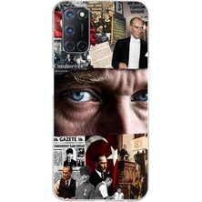 TechTree Oppo A52-A72-92 Uyumlu Atatürk Istiklal Panoraması Baskılı Silikon Kılıf