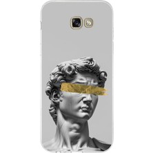 TechTree Samsung Galaxy A7 2017 Uyumlu Modern Hellenistik Davut Baskılı Silikon Kılıf