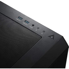 Skygo Adata Xpg Güçlü Orta Boy Bilgisayar Kasası, Atx/micro Atx, Mini-Itx, Kompakt Boyut, Temperli Cam Yan Panel, I/o USB 3.0 Bağlantı Noktası, Siyah