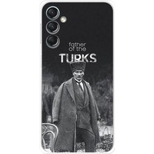 TechTree Samsung Galaxy A24 Uyumlu Atatürk'ün Mirası Baskılı Silikon Kılıf