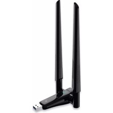 Skygo Yeni Versiyon AC1200 Dual Band 2.4g & 5g Destekli Wi-Fi Adaptörü USB 3.0 Kablosuz Adaptör