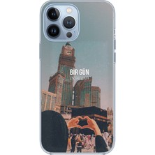 TechTree iPhone 13 Pro Max Uyumlu Kabe Sevdası Baskılı Silikon Kılıf