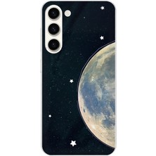 TechTree Samsung Galaxy S25 Plus Uyumlu Minimalist Galaksi Yıldızlı Gece Baskılı Silikon Kılıf