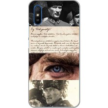 TechTree Redmi 9A Uyumlu Ata'nın Emaneti Baskılı Silikon Kılıf