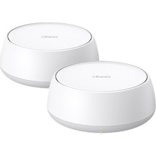 Skygo Deco BE25 2-Pack, BE3600 Mbps, 2× 2.5 Gbps Portlar, Aı Destekli Çoklu Işlem Kabiliyeti, 150 Cihaza Kadar Bağlanılabilirlik, Vpn, Wpa3, Dual-Band Wi-Fi 7 Mesh Sistemi