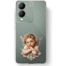 TechTree Vivo Y17S Uyumlu Cupid's Dream (Eros’un Rüyası) Baskılı Silikon Kılıf