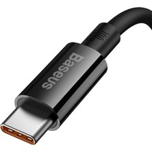 Skygo Hızlı Şarj Özellikli Type-C Kablo 100W, 1 Metre, Siyah