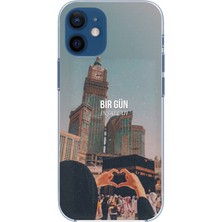 TechTree iPhone 12 Mini Uyumlu Kabe Sevdası Baskılı Silikon Kılıf