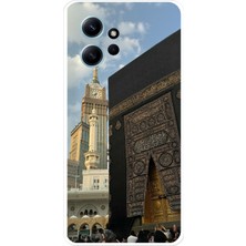 TechTree Redmi Note 12 4g Uyumlu Manevi Huzur Kabe Kapısı Umre Baskılı Silikon Kılıf