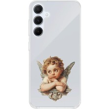 TechTree Samsung Galaxy A55 Uyumlu Cupid's Dream (Eros’un Rüyası) Baskılı Silikon Kılıf
