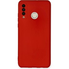 Durukar®  Huawei P30 Lite Kılıf Nano Içi Kadife Silikon - Kırmızı