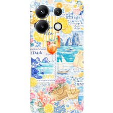 TechTree Poco X6 Pro Uyumlu La Dolce Vita Italyan Rüyası Baskılı Silikon Kılıf