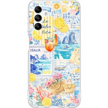 TechTree Samsung Galaxy A04S Uyumlu La Dolce Vita Italyan Rüyası Baskılı Silikon Kılıf