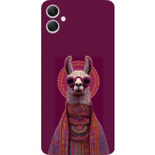 TechTree Samsung Galaxy A05 Uyumlu Kozmik Lama Baskılı Silikon Kılıf